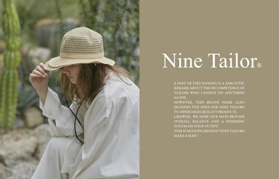 ハットブランド「Nine tailor」POP-UPをアクタス・青山店で開催！