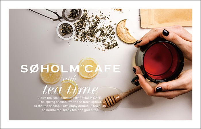 癒しの時間「TEA TIME × SØHOLM CAFE」のPOP-UPをアクタス・大阪空港店ほかで開催！