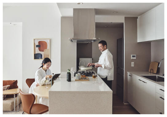 Link Life Lab in TAKANAWA GATEWAY CITY RESIDENCE