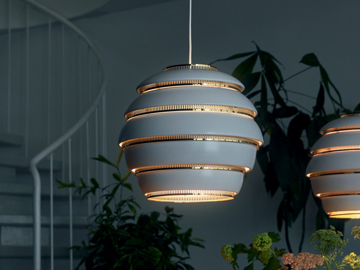 ARTEK A331 PENDANT LAMP BRASS