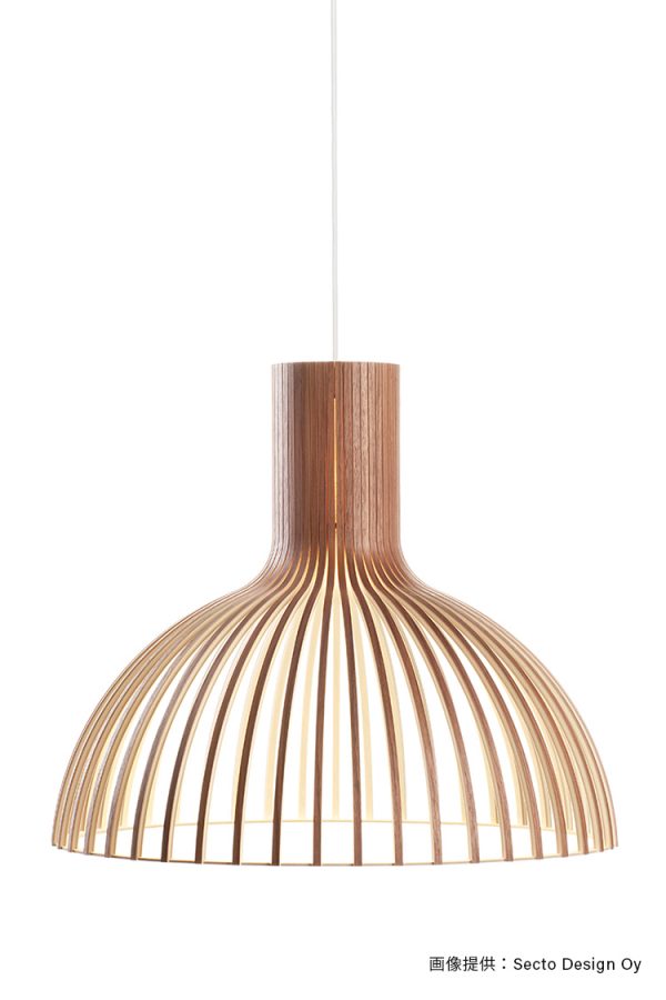 SECTO DESIGN VICTO 4250 WALNUT PENDANT LAMP