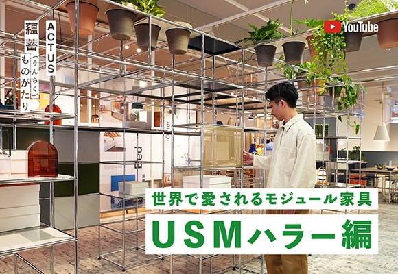 【蘊蓄ものがたり】使い方は無限大！名作システム収納「USMハラ―」