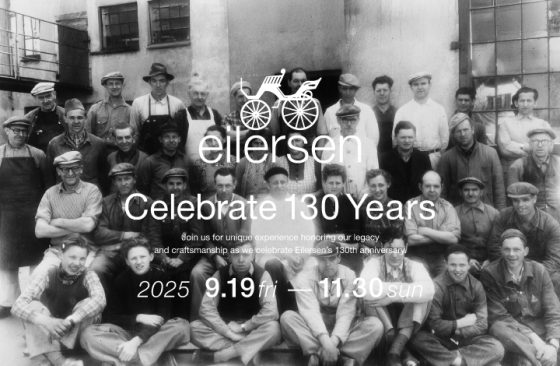 デンマークのクオリティソファブランド“eilersen（アイラーセン)”の創業130周年を祝う特別企画を開催