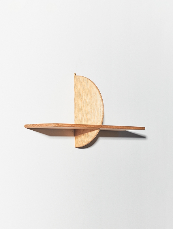 Puddle on asphalt shelf