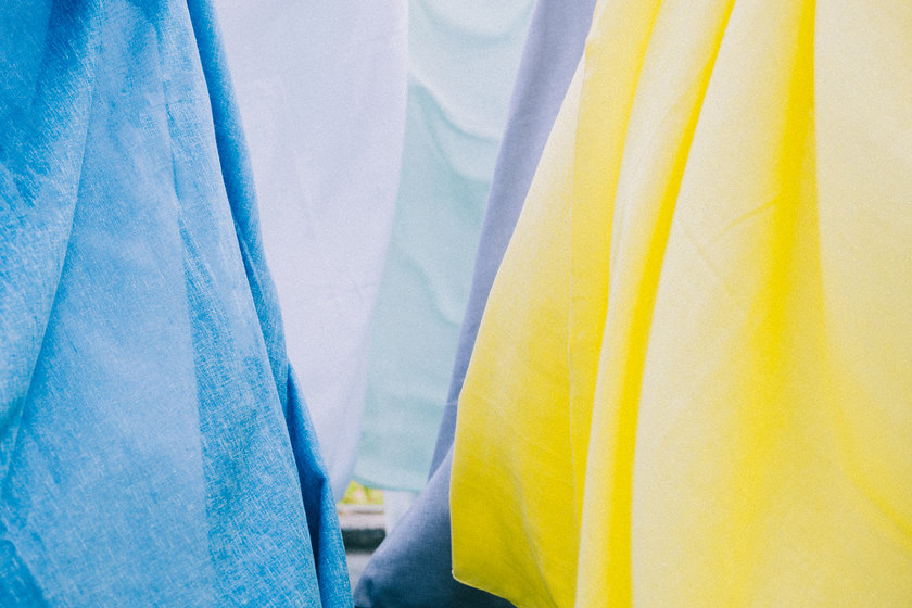 撮影の裏側 “14-23 multh cloth TOSS”