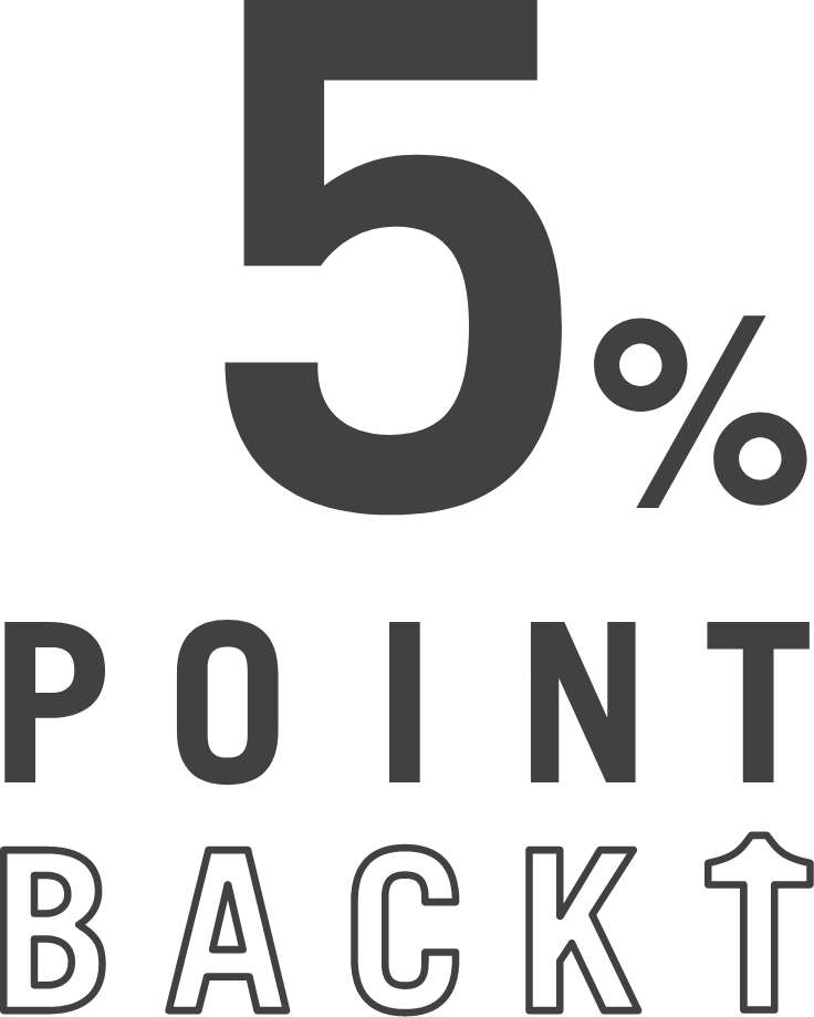5% POINT BACK