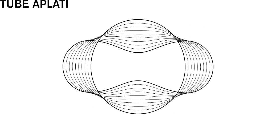 TUBE APLATI