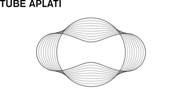 TUBE APLATI